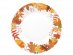 Autumn party large paper plates 6pcs