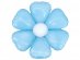 Pale blue daisy large balloon 85cm