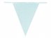 Light blue with glitter flag bunting 6 meters