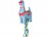 Blue llama pull pinata 50cm