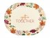 Gather Together large oval paper plates 8pcs