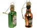 Gin and Whisky bottles Christmas tree decorations
