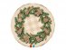 Gingerbread small paper plates for Christmas 6pcs