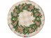 Gingerbread extra large paper plates for Christmas 6pcs
