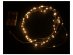 Garland with led lights in warm white color battery-powered 5m