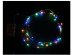 Garland with colorful led lights battery-powered 5m