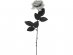 Grey rose 42cm