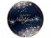 Glamour Happy New Year large paper plates 6pcs