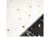 Glitz black Happy Birthday plastic tablecover