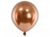 Glossy copper small latex balloons 10pcs