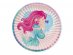 Sweet mermaid small paper plates 8pcs