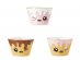 Sweet donuts cupcake wrappers 6pcs
