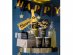 Gold and black photo props, party accessories for a Happy New Year party theme