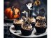 Γκλιτεράτα διακοσμητικά για τούρτα με θέμα το Halloween