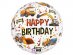 Happy Birthday construction foil μπαλόνι 45εκ