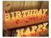 Happy Birthday διακοσμητικά γράμματα με led φωτάκια