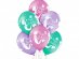 Happy Birthday mermaid latex balloons 6pcs