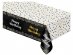 Happy Birthday foil tablecover with gold and black stars