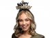 Happy Birthday balck headband with gold and black letters