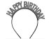 Happy Birthday headband with rhinestones