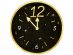 Happy New Year clock στρογγυλές χαρτοπετσέτες 10τμχ
