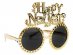 Happy New Year χρυσά πλαστικά γυαλιά για την Πρωτοχρονιά