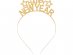 Happy New Year gold metallic headband