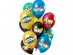 Heroes set of printed latex balloons 12pcs