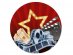Hollywood small paper plates 6pcs