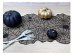 Fabric lace tablecover in black color with spiderweb design for a Halloween theme party