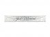 Just Married fabric banner 60cm x 300cm