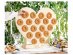 Heart wooden donuts stand 65cm