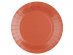 Large paper plates in terracotta color 10pcs