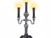 Candlestick with skulls and Led lights