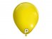 Yellow small latex balloons 10pcs