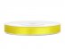 Yellow satin ribbon 0,6cm x 25m