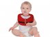 Red Christmas bib for babies