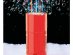 Red candle bubble machine 18cm