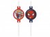 Red Spiderman paper straws 4pcs