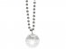 Disco ball necklace with LED light