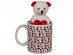 Καρδούλες κούπα με αρκουδάκι σε συσκευασία δώρου για την ημέρα του Αγίου Βαλεντίνου
