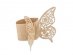 Kraft butterfly napkin rings 20pcs