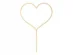 Wooden heart cake decoration 23cm