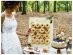 Wooden donut wall stand for the wedding candy bar