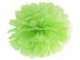 Lime green fluffy decoration 25cm