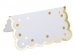 Deluxe place cards in white color with gold dots (8pcs)