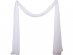 White soft fabric for decorations 2m x 6,2m
