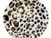 Leopard print small paper plates