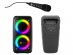 Let's Go Party 23M speaker with microphone and lights