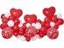 Love latex balloons garland